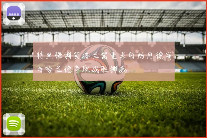 特里强调英格兰需重点盯防厄德高与哈兰德争取战胜挪威
